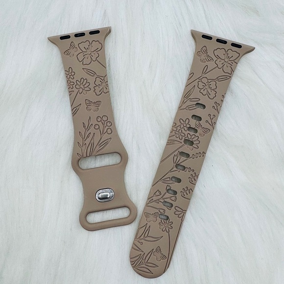 New Tan Khaki Watch Band For Apple Watch Series  38mm / 40mm / 41mm - Picture 1 of 5
